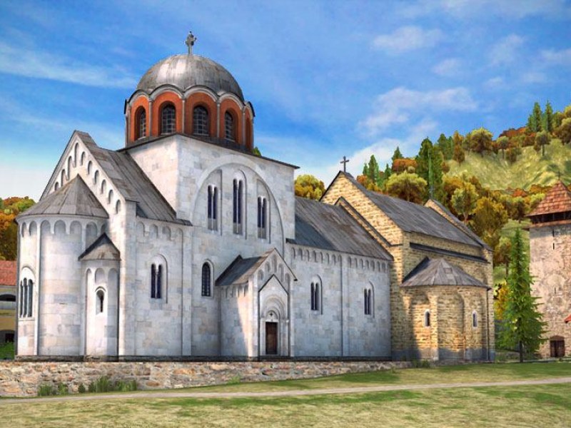 Manastir Studenica — fotografija 2